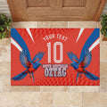 Personalized South Australia Oztag Bird Mascot Rubber Doormat Dynamic Team Spirit Graphic