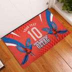 Personalized South Australia Oztag Bird Mascot Rubber Doormat Dynamic Team Spirit Graphic
