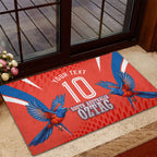 Personalized South Australia Oztag Bird Mascot Rubber Doormat Dynamic Team Spirit Graphic