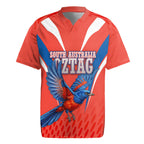 Personalized South Australia Oztag Bird Mascot Rugby Jersey Dynamic Team Spirit Graphic