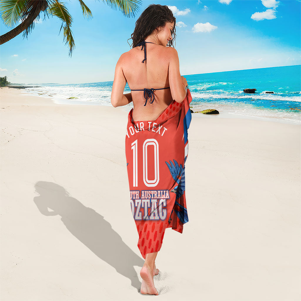 Personalized South Australia Oztag Bird Mascot Sarong Dynamic Team Spirit Graphic