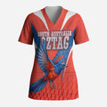 Personalized South Australia Oztag Bird Mascot Scrub Top Dynamic Team Spirit Graphic