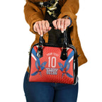 Personalized South Australia Oztag Bird Mascot Shoulder Handbag Dynamic Team Spirit Graphic