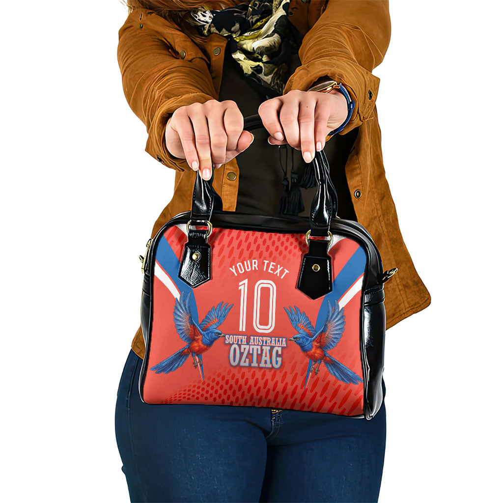 Personalized South Australia Oztag Bird Mascot Shoulder Handbag Dynamic Team Spirit Graphic
