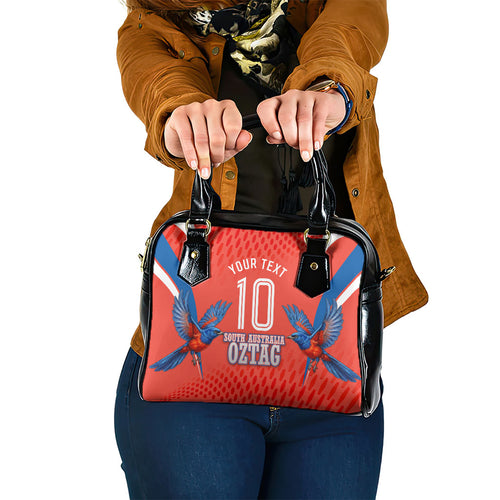 Personalized South Australia Oztag Bird Mascot Shoulder Handbag Dynamic Team Spirit Graphic
