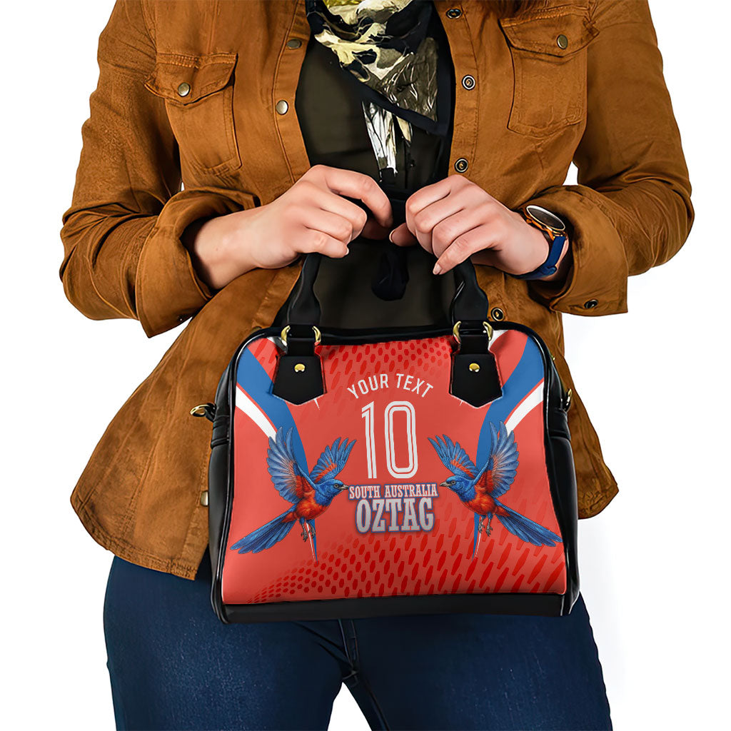 Personalized South Australia Oztag Bird Mascot Shoulder Handbag Dynamic Team Spirit Graphic