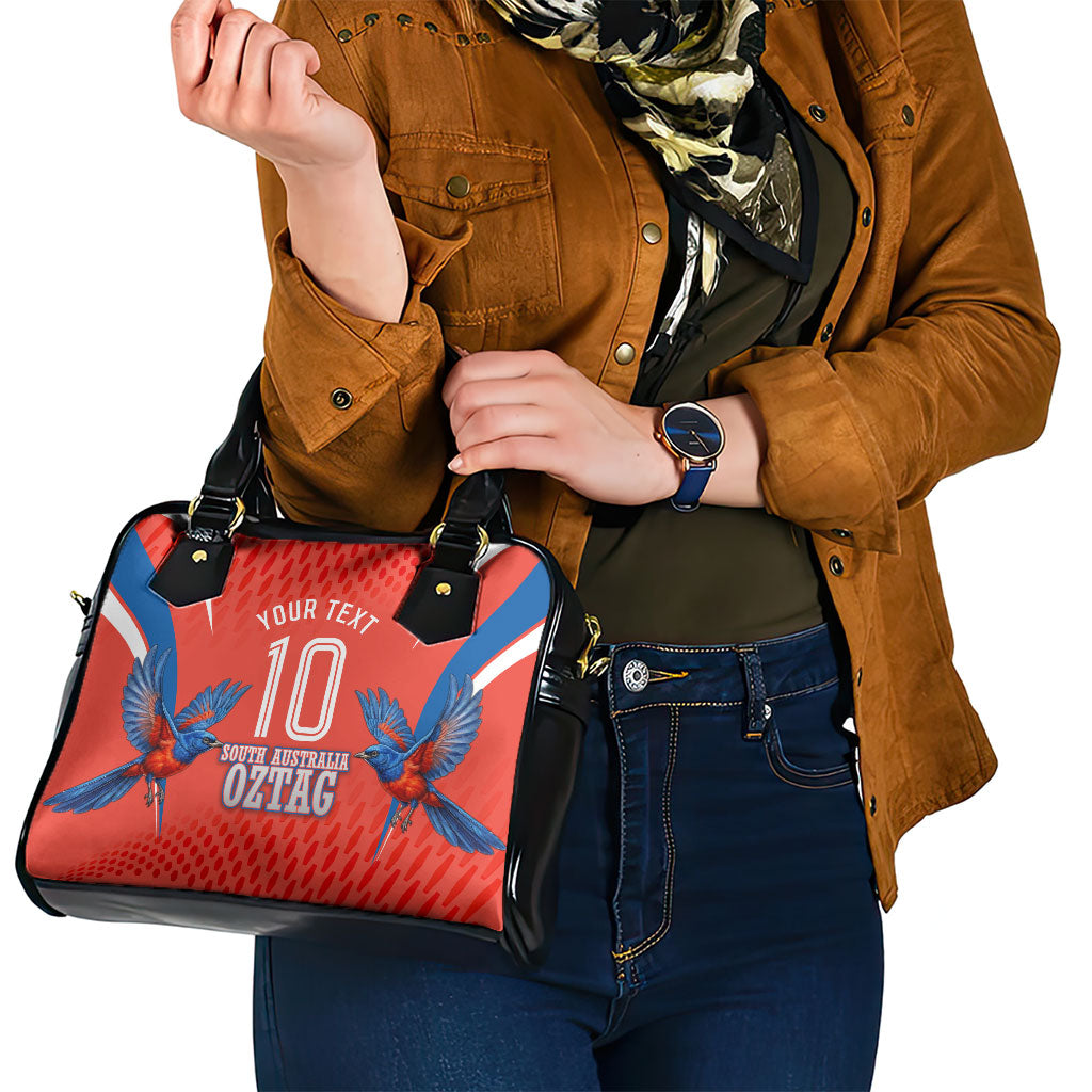 Personalized South Australia Oztag Bird Mascot Shoulder Handbag Dynamic Team Spirit Graphic
