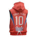 Personalized South Australia Oztag Bird Mascot Sleeveless Hoodie Dynamic Team Spirit Graphic
