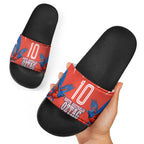 Personalized South Australia Oztag Bird Mascot Slide Sandals Dynamic Team Spirit Graphic