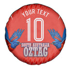 Personalized South Australia Oztag Bird Mascot Spare Tire Cover Dynamic Team Spirit Graphic