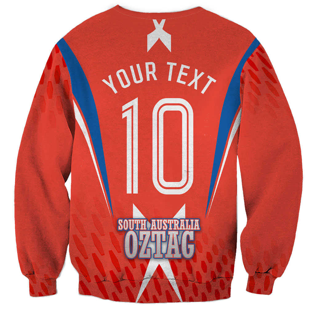 Personalized South Australia Oztag Bird Mascot Sweatshirt Dynamic Team Spirit Graphic