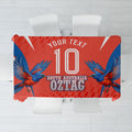 Personalized South Australia Oztag Bird Mascot Tablecloth Dynamic Team Spirit Graphic