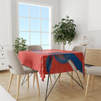 Personalized South Australia Oztag Bird Mascot Tablecloth Dynamic Team Spirit Graphic