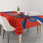 Personalized South Australia Oztag Bird Mascot Tablecloth Dynamic Team Spirit Graphic
