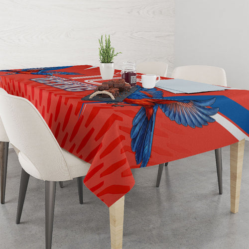 Personalized South Australia Oztag Bird Mascot Tablecloth Dynamic Team Spirit Graphic