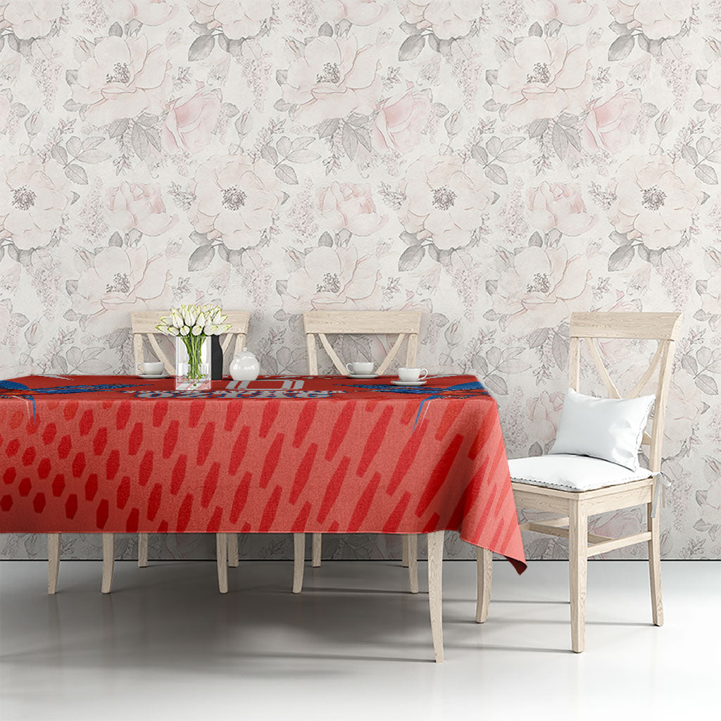 Personalized South Australia Oztag Bird Mascot Tablecloth Dynamic Team Spirit Graphic