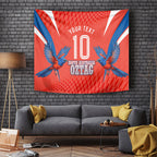 Personalized South Australia Oztag Bird Mascot Tapestry Dynamic Team Spirit Graphic