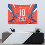 Personalized South Australia Oztag Bird Mascot Tapestry Dynamic Team Spirit Graphic