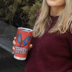 Personalized South Australia Oztag Bird Mascot Tumbler Cup Dynamic Team Spirit Graphic