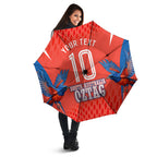 Personalized South Australia Oztag Bird Mascot Umbrella Dynamic Team Spirit Graphic