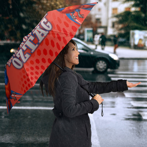 Personalized South Australia Oztag Bird Mascot Umbrella Dynamic Team Spirit Graphic