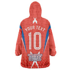 Personalized South Australia Oztag Bird Mascot Wearable Blanket Hoodie Dynamic Team Spirit Graphic
