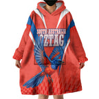 Personalized South Australia Oztag Bird Mascot Wearable Blanket Hoodie Dynamic Team Spirit Graphic