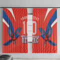 Personalized South Australia Oztag Bird Mascot Window Curtain Dynamic Team Spirit Graphic