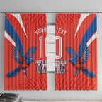 Personalized South Australia Oztag Bird Mascot Window Curtain Dynamic Team Spirit Graphic