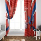 Personalized South Australia Oztag Bird Mascot Window Curtain Dynamic Team Spirit Graphic