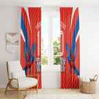 Personalized South Australia Oztag Bird Mascot Window Curtain Dynamic Team Spirit Graphic