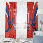 Personalized South Australia Oztag Bird Mascot Window Curtain Dynamic Team Spirit Graphic