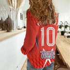 Personalized South Australia Oztag Bird Mascot Women Casual Shirt Dynamic Team Spirit Graphic