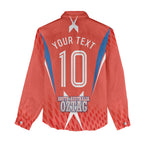 Personalized South Australia Oztag Bird Mascot Women Casual Shirt Dynamic Team Spirit Graphic