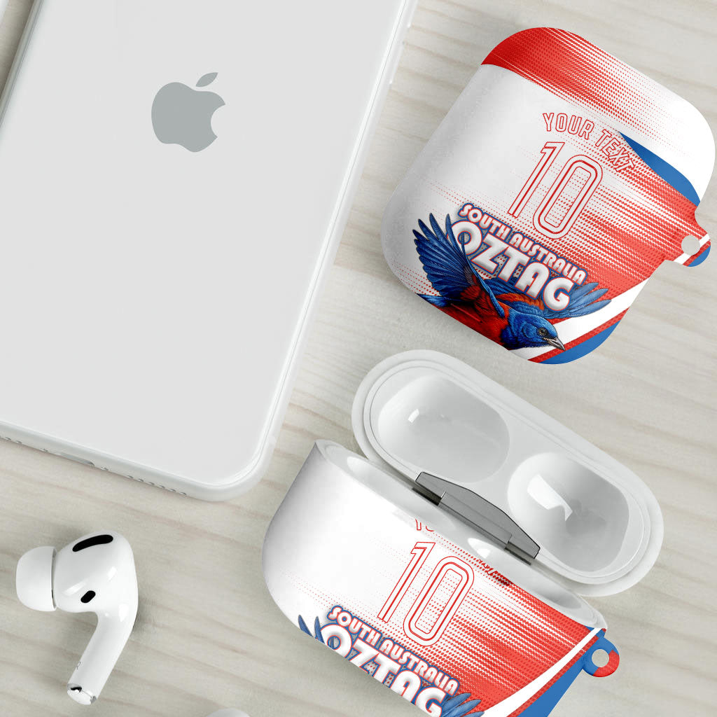 Personalised South Australia Oztag Bird AirPods Case Australian Tag Rugby Bird Mascot