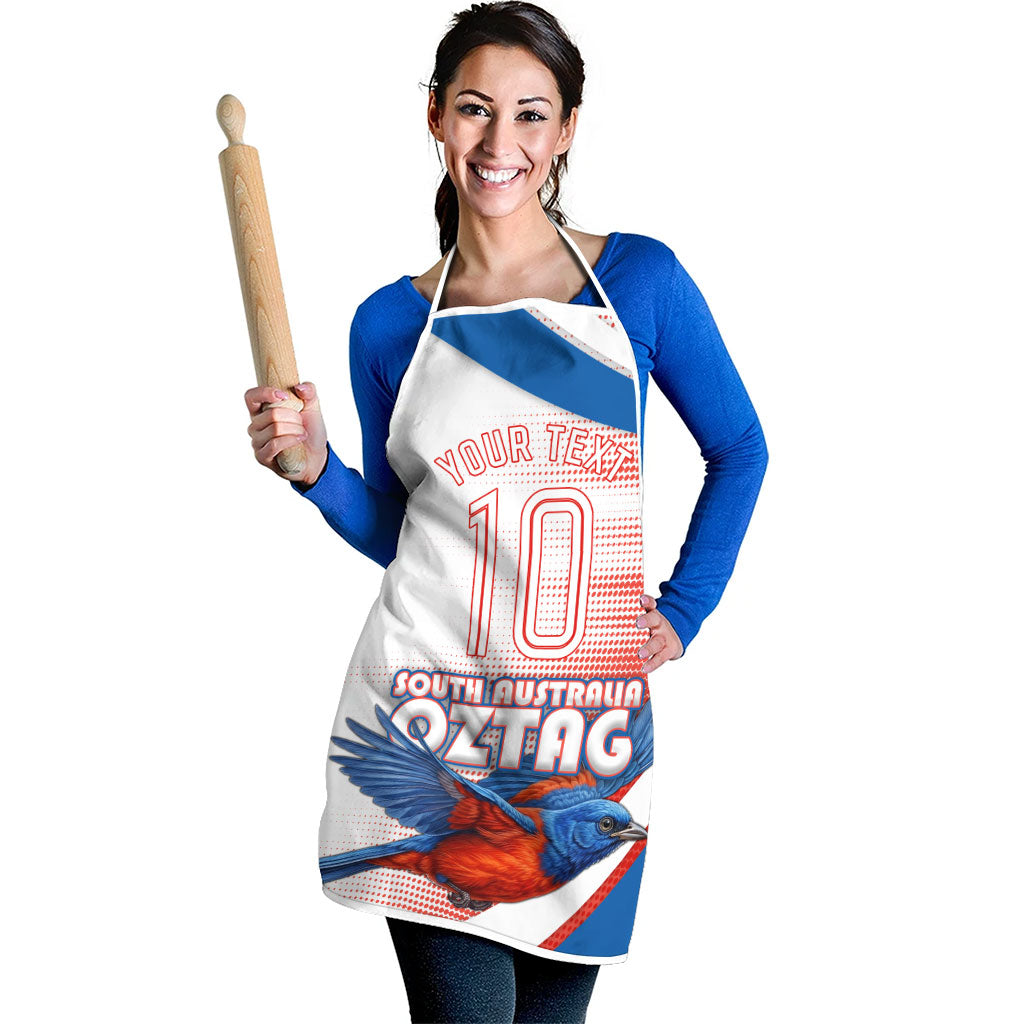 Personalised South Australia Oztag Bird Apron Australian Tag Rugby Bird Mascot