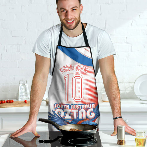 Personalised South Australia Oztag Bird Apron Australian Tag Rugby Bird Mascot