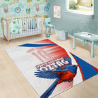 Personalised South Australia Oztag Bird Area Rug Australian Tag Rugby Bird Mascot