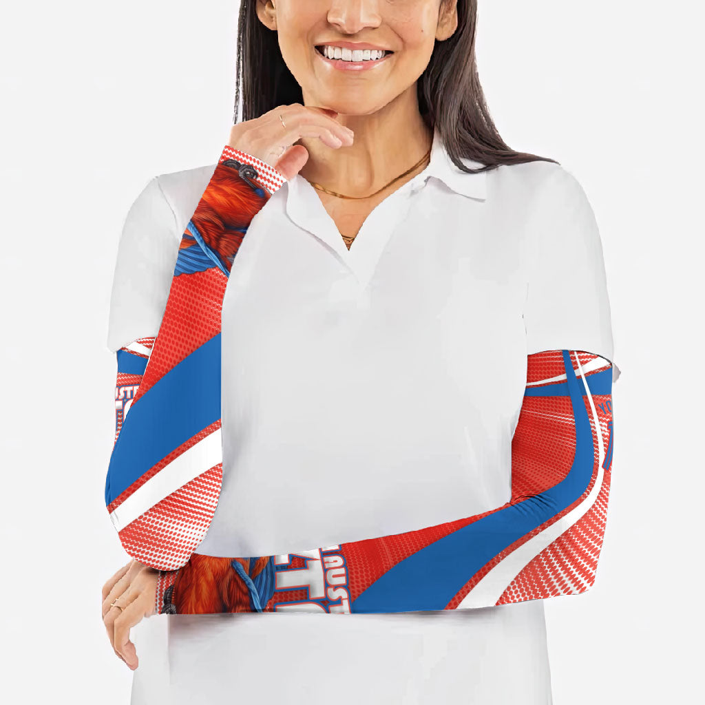Personalised South Australia Oztag Bird Arm Sleeves Australian Tag Rugby Bird Mascot