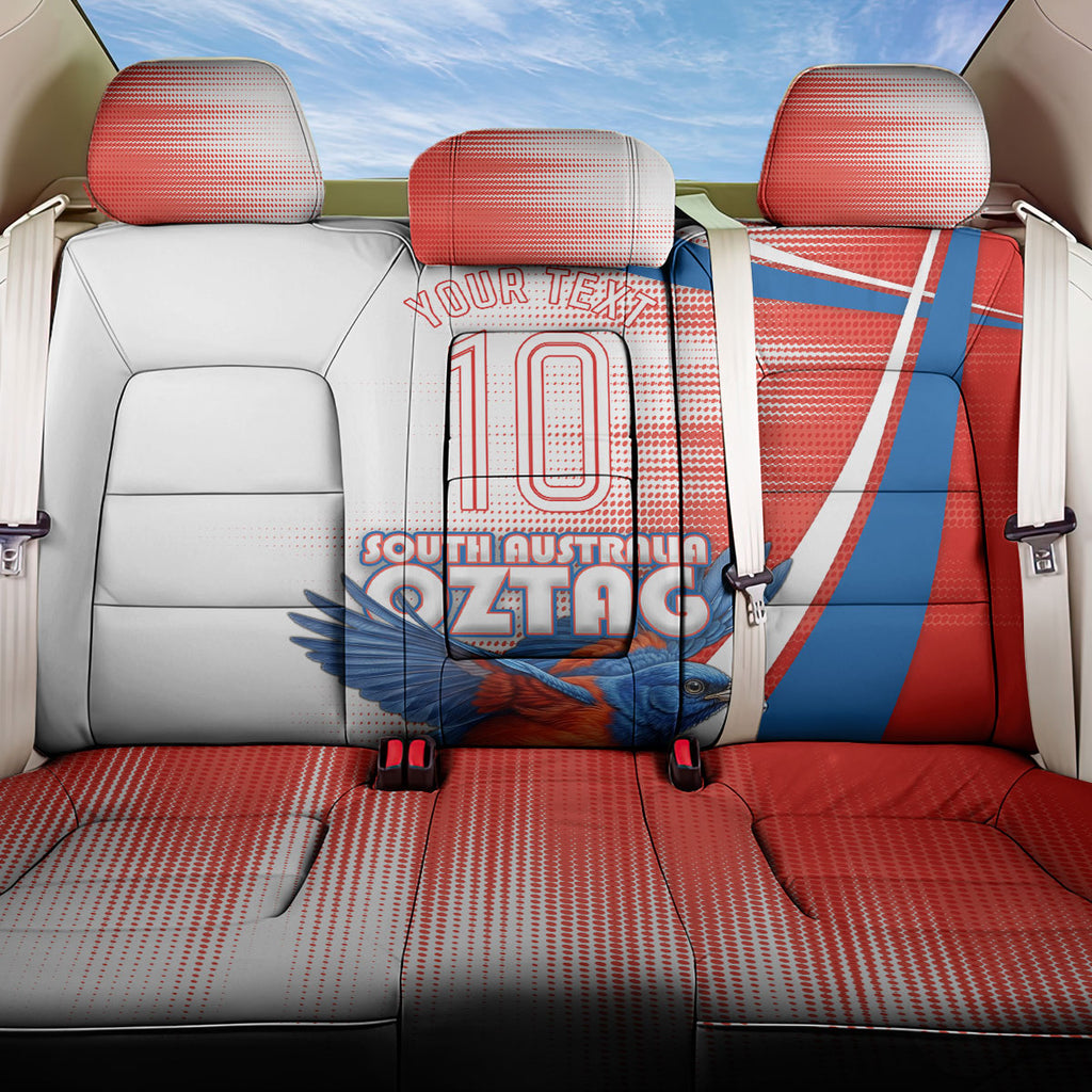 Personalised South Australia Oztag Bird Back Car Seat Cover Australian Tag Rugby Bird Mascot
