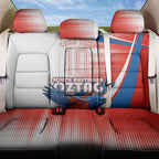 Personalised South Australia Oztag Bird Back Car Seat Cover Australian Tag Rugby Bird Mascot