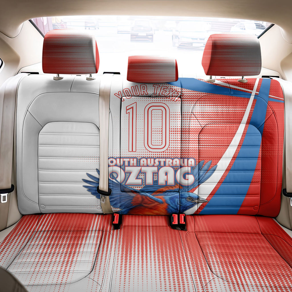 Personalised South Australia Oztag Bird Back Car Seat Cover Australian Tag Rugby Bird Mascot