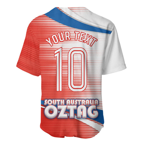 Personalised South Australia Oztag Bird Baseball Jersey Australian Tag Rugby Bird Mascot