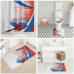 Personalised South Australia Oztag Bird Bathroom Set Australian Tag Rugby Bird Mascot