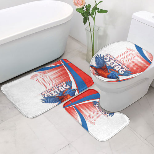 Personalised South Australia Oztag Bird Bathroom Set Australian Tag Rugby Bird Mascot