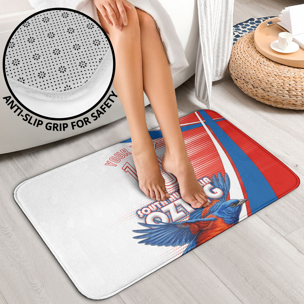 Personalised South Australia Oztag Bird Bathroom Set Australian Tag Rugby Bird Mascot