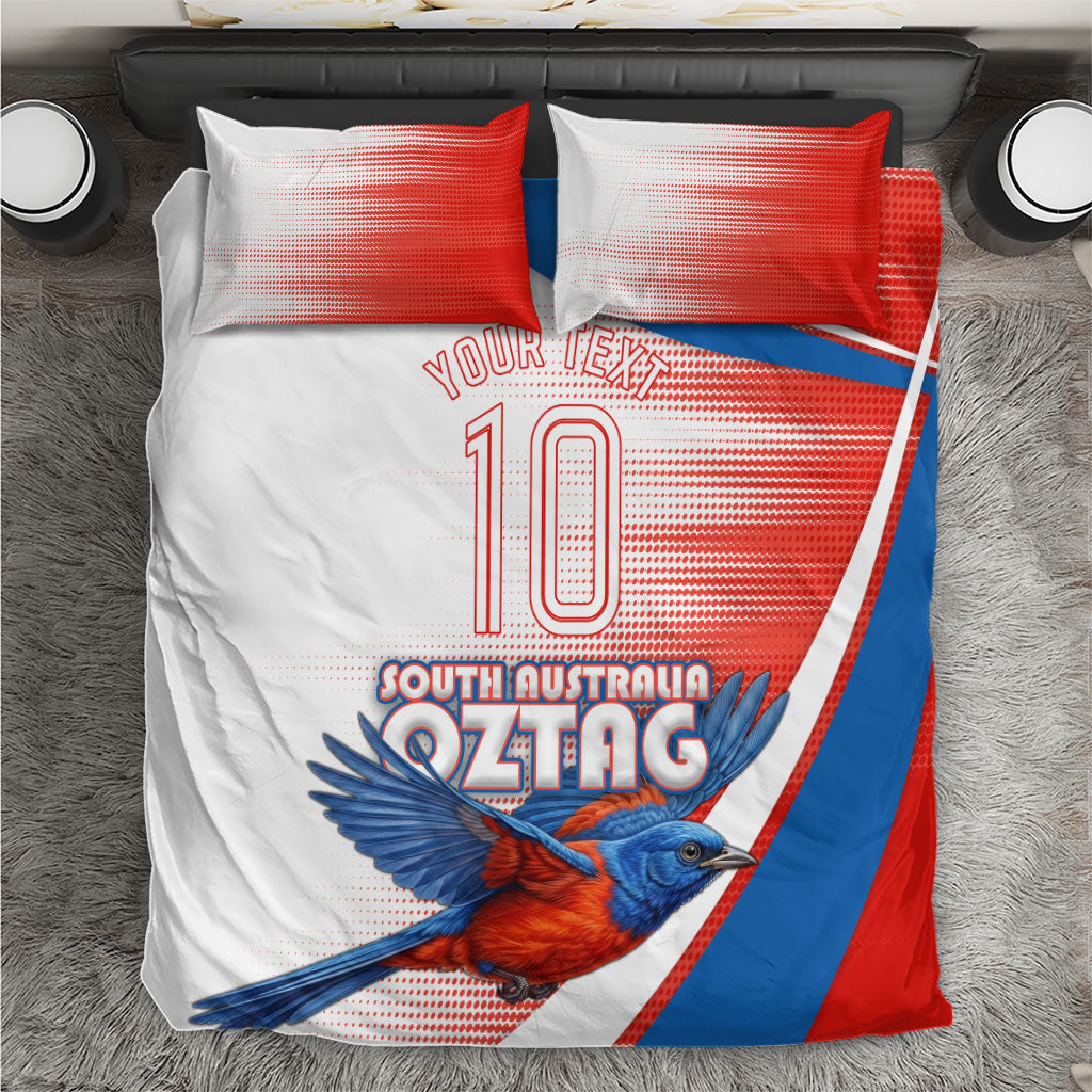 Personalised South Australia Oztag Bird Bedding Set Australian Tag Rugby Bird Mascot