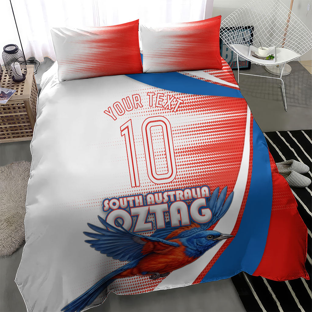 Personalised South Australia Oztag Bird Bedding Set Australian Tag Rugby Bird Mascot