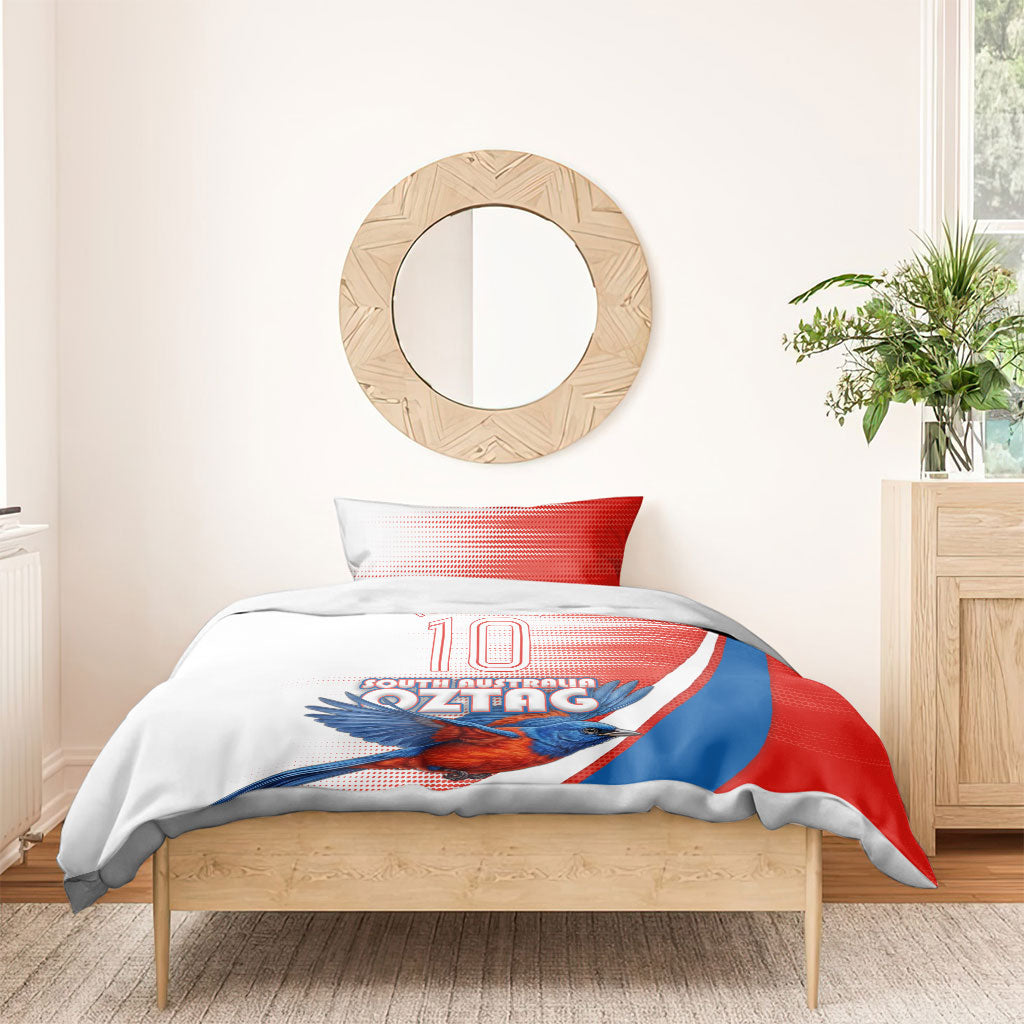 Personalised South Australia Oztag Bird Bedding Set Australian Tag Rugby Bird Mascot