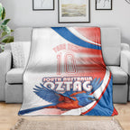 Personalised South Australia Oztag Bird Blanket Australian Tag Rugby Bird Mascot
